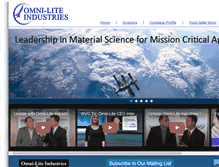 Tablet Screenshot of omni-lite.com